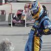 El guiño de Fernando Alonso a una de sus famosas celebraciones con Renault
