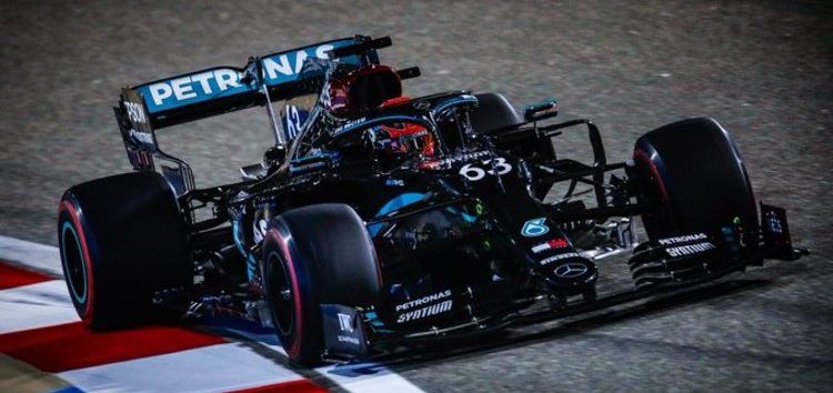Un sobresaliente George Russell aspira a lograr la Pole en Sakhir tras liderar los Libres 1 y 2