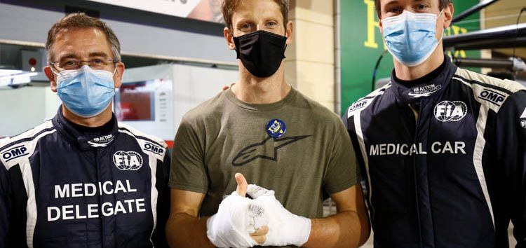 Todavía podrían existir complicaciones en la recuperación de Grosjean