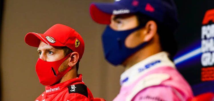 En Aston Martin ya comparan a Sebastian Vettel con Sergio Pérez