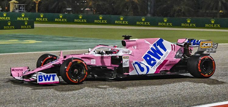 Pérez supera a Stroll incluso con motor viejo y clasifica 5º en Sakhir