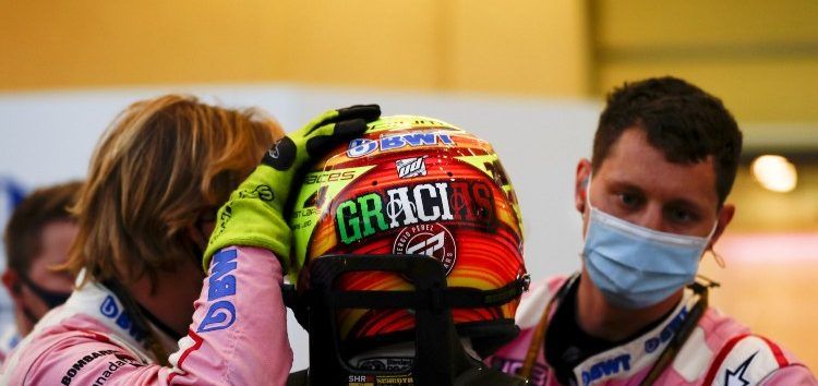 Sergio Pérez, tras retirarse en su última carrera con Racing Point: «Es triste irme así»