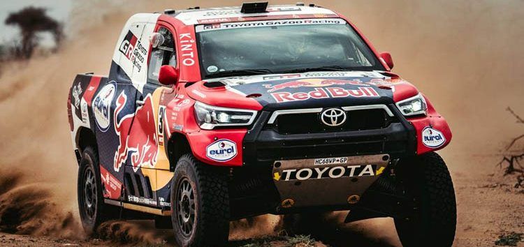 Nasser Al-Attiyah sufre abriendo pista en la Etapa 5: «Ha sido muy confuso»