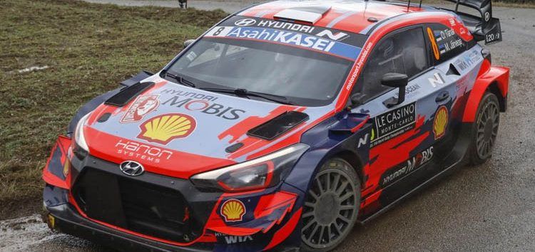 Rally de Montecarlo 2021: Ott Tänak termina al frente el primer día