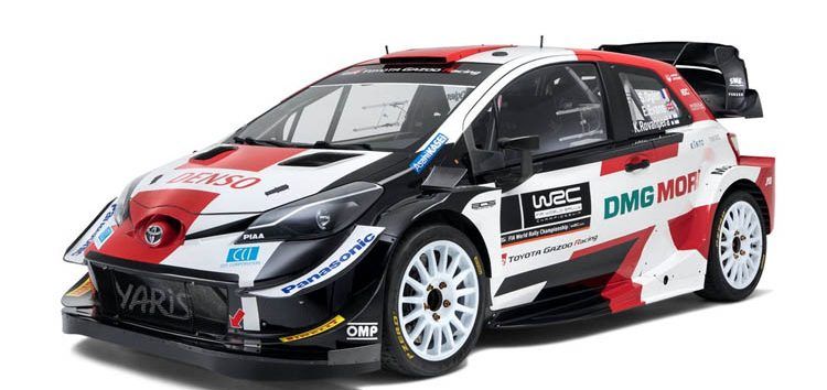 Toyota presenta la actualización del Yaris WRC para la temporada 2021