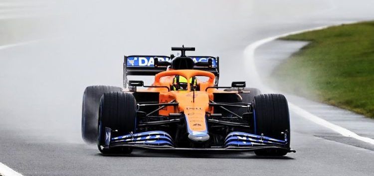 McLaren estrena su nuevo MCL35M en pista en Silverstone