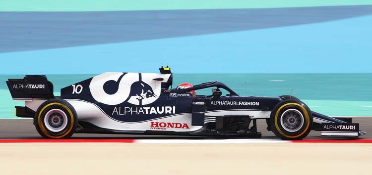 Pierre Gasly destaca con Alpha Tauri en un día muy positivo en los test
