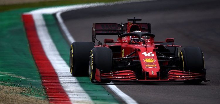 Charles Leclerc, insatisfecho pese a terminar 4º en Imola: «Nos falta velocidad punta»