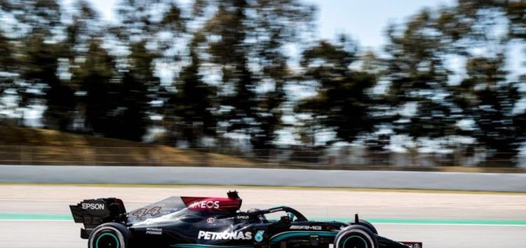 Hamilton es el más rápido en la FP2 del GP de España; Alonso es 5º y Sainz 8º