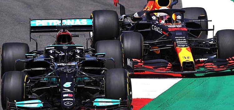 Lewis Hamilton se defiende tras su choque con Max Verstappen en Silverstone