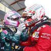 Grandes palabras de Charles Leclerc a Sebastian Vettel tras su podio en Bakú
