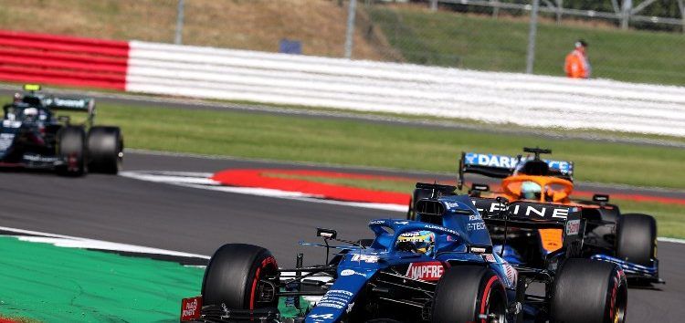 Fernando Alonso, contento tras ser séptimo en Silverstone: «Buenos puntos»