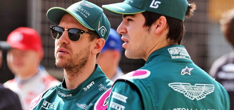 En Aston Martin colocan a Lance Stroll al nivel de Sebastian Vettel