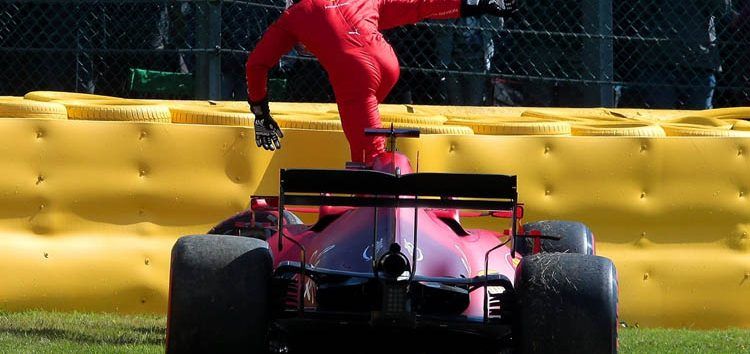 Ferrari se ve obligada a cambiar el chasis del coche de Charles Leclerc
