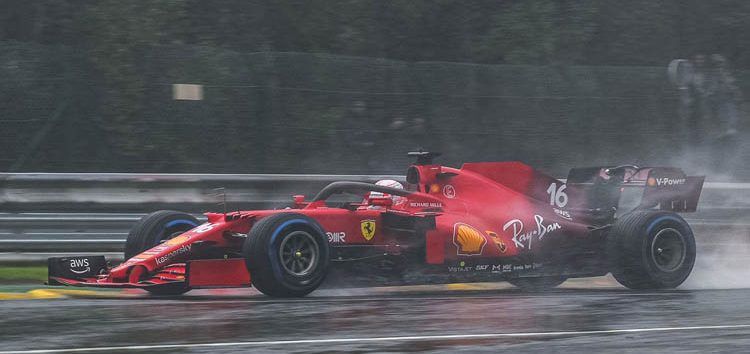 Leclerc, octavo en Bélgica: «Es extraño puntuar en una carrera que no ha comenzado»