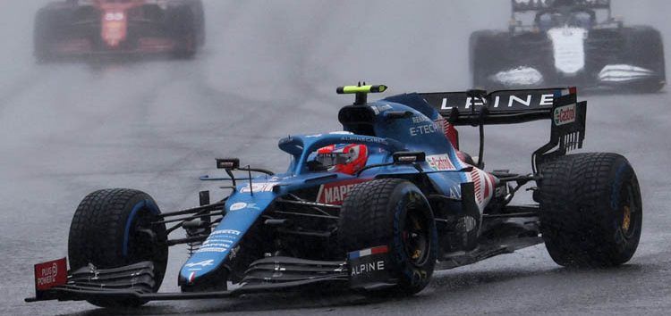 Ocon, 7º en Bélgica y agradecido de no correr: «Las condiciones eran terribles»