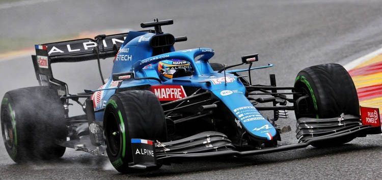 La clase magistral de pilotaje de Alonso cuando la lluvia apareció en Sochi