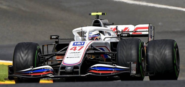 Ni la lluvia hace avanzar a Haas F1 en la clasificación de Bélgica