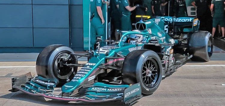 Sebastian Vettel, una de cal y otra de arena con los neumáticos de 2022