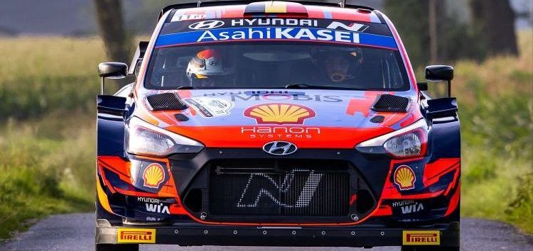 Rally de Ypres 2021: Hyundai comienza mandando en el shakedown