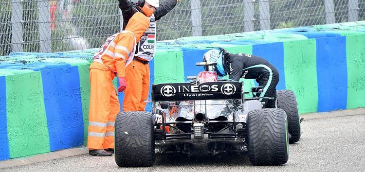 Bottas habla tras ser protagonista por la carambola de la salida de Hungría