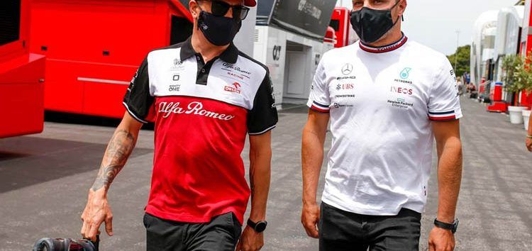 Raikkonen y la motivación que le dio a Bottas ante su fichaje por Alfa Romeo