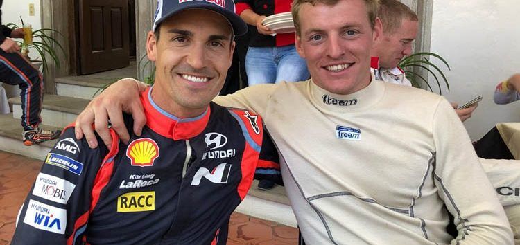 Dani Sordo trabaja para que Nil Solans tenga un futuro con Hyundai en el Mundial