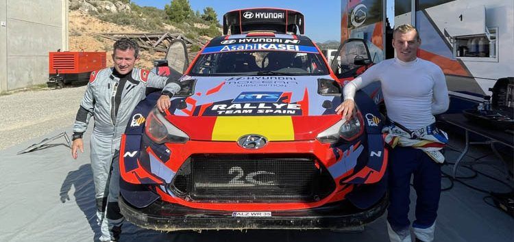 Nil Solans prepara su debut en la categoría WRC para el Rally de Catalunya 2021