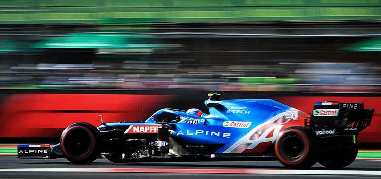 Esteban Ocon hace lo imposible por puntuar en México sin éxito