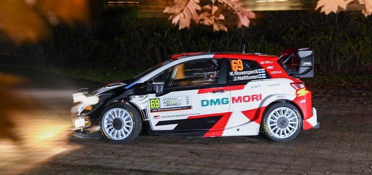 Rally de Monza 2021: Kalle Rovanperä lidera el nocturno shakedown