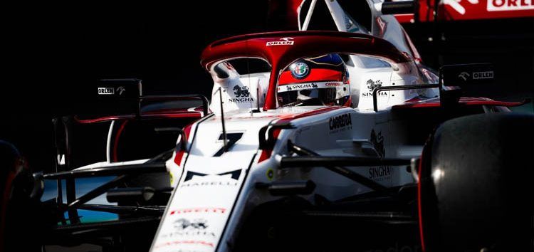 Excepcional carrera de Kimi Raikkonen que lleva a Alfa Romeo a los puntos en México