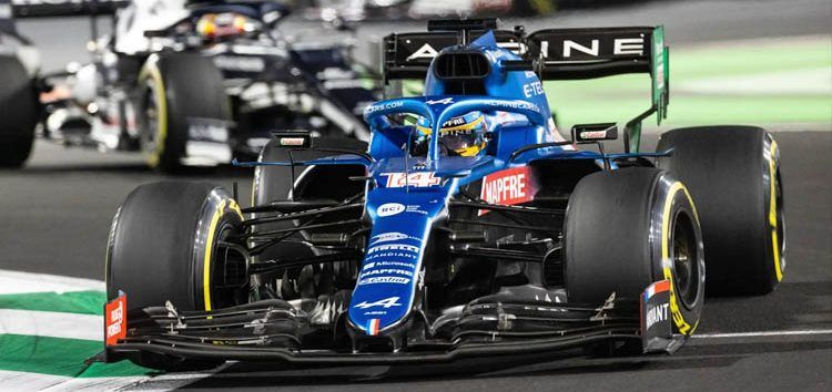 Alpine F1 descubre la razón del bajo rendimiento de Alonso en Jeddah