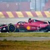Primeras imágenes del nuevo Ferrari F1-75 debutando en pista