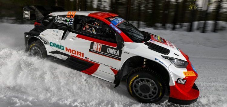 Rally de Suecia 2022: Kalle Rovanperä bate a los Hyundai en el shakedown