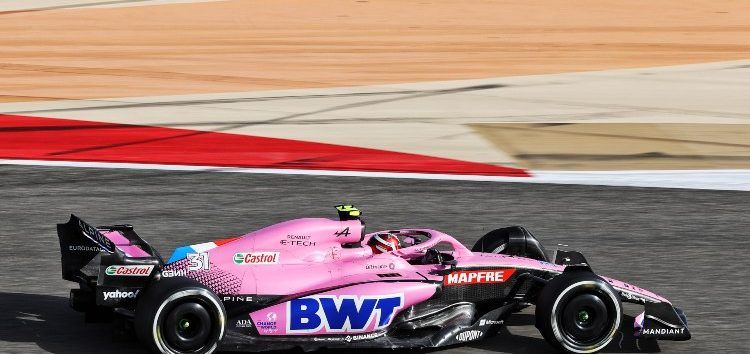 Esteban Ocon cae en la Q2 de la clasificación del GP de Bahréin