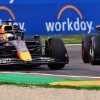 Max Verstappen, satisfecho con su triunfo en la F1 Sprint de Imola: "Ha sido un buen día"