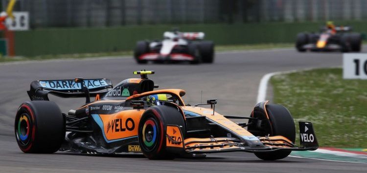 Lando Norris pesca un tercer puesto en Imola: «Una carrera increíble»