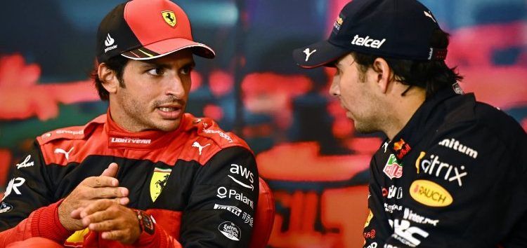 La graciosa conversación que tuvo Sainz con Pérez tras su primer triunfo en la F1