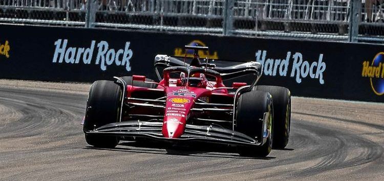Charles Leclerc empieza siendo el más rápido en los Libres 1 del GP de Miami