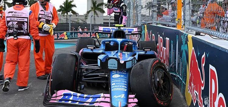 El accidente de Ocon tendrá consecuencias para Alpine F1 en Miami