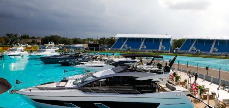 La razón por la que el circuito de Miami tiene una marina falsa con yates