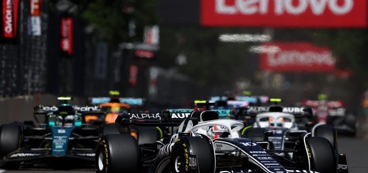 La fiabilidad no empaña la fiesta de Alpha Tauri en el Gran Premio de Azerbaiyán
