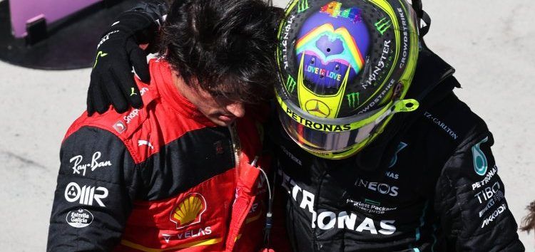 El bonito gesto que el equipo Mercedes ha tenido con Carlos Sainz