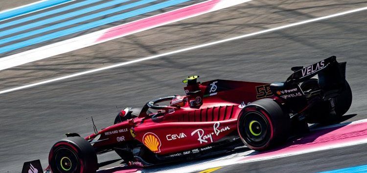 Carlos Sainz comanda la segunda sesión de libres en un caluroso Paul Ricard