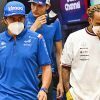 Ocon se pone a la altura de Hamilton en su lucha con Alonso
