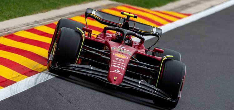 Carlos Sainz, satisfecho en Bélgica: «En general ha sido un buen viernes»
