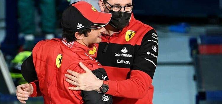 Carlos Sainz responde a todos los que piden el despido de Mattia Binotto