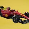 Ferrari se tiñe de amarillo y presenta su decoración especial para Monza