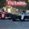 Vettel habla claro del incidente que tuvo con Hamilton en Bakú 2017