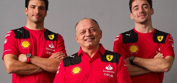 No habrá favoritismo en Ferrari con Charles Leclerc sobre Carlos Sainz